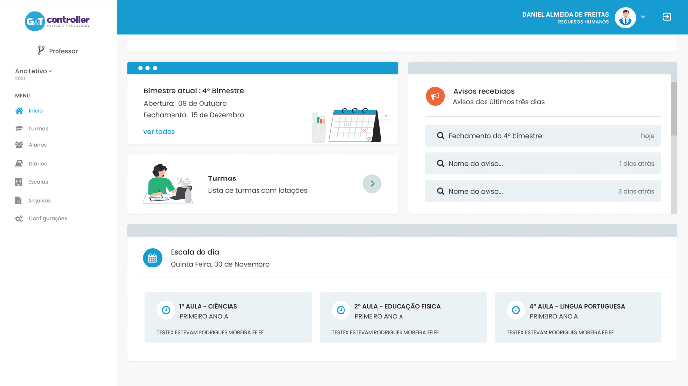 Dashboard de Controle