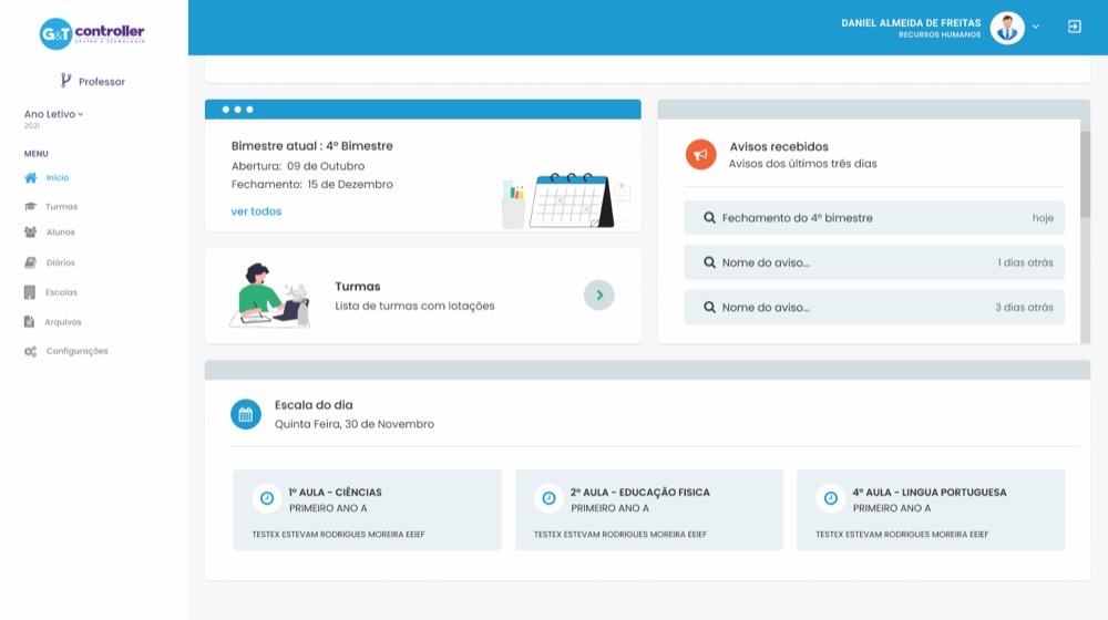 Dashboard de Controle